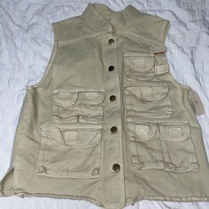 Vintage Button Up Vest